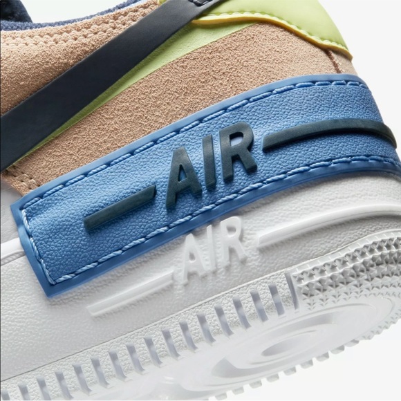 Nike Air Force 1 Shadow Photon Dust Crimson Tint CU8591-001 Women's Sizes - Picture 5 of 7